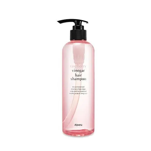 APIEU | Raspberry Vinegar Hair Shampoo - 500 ml - PurMii