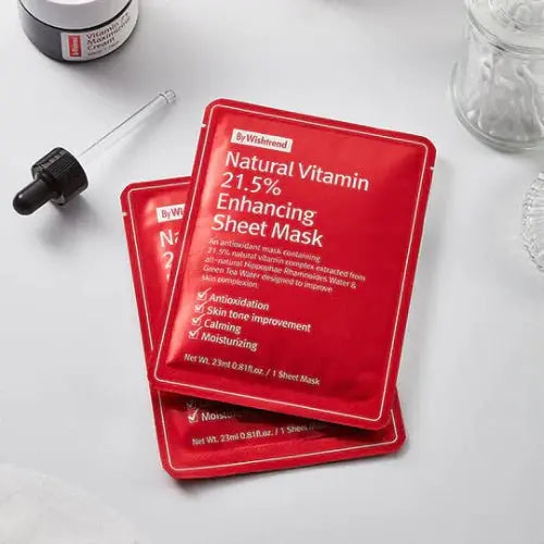 BY WISHTREND | Natural Vitamin 21.5 Enhancing Sheet Mask - PurMii