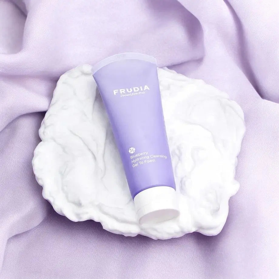 FRUDIA | Blueberry Hydrating Cleansing Gel To Foam - 145ml - PurMii