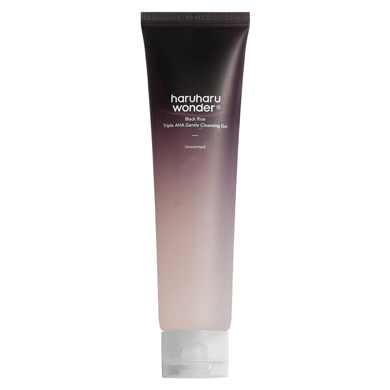 HaruHaru Wonder | Black Rice Triple AHA Gentle Cleansing Gel - 100ml - PurMii