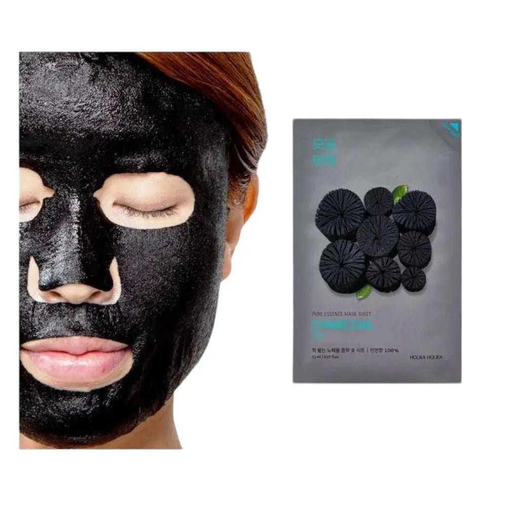 Holika Holika | Pure Essence Mask Sheet - Charcoal - PurMii