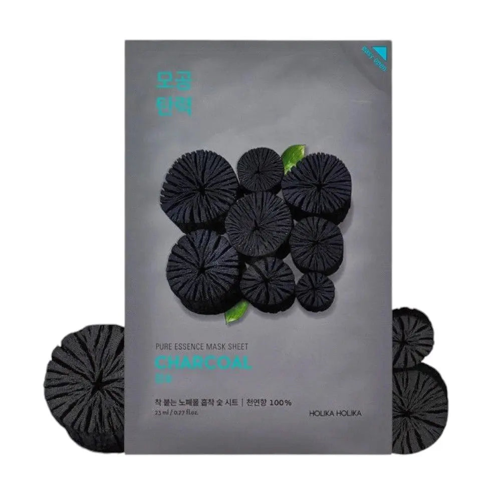 Holika Holika | Pure Essence Mask Sheet - Charcoal - PurMii