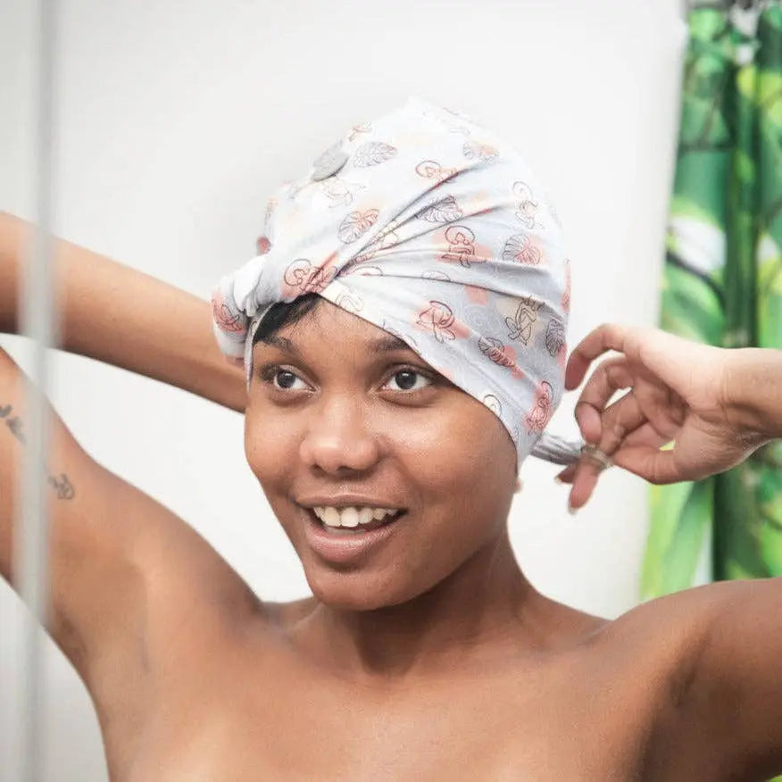 Izzy & Liv | She's So Zen T-Shirt Handtuchturban - PurMii