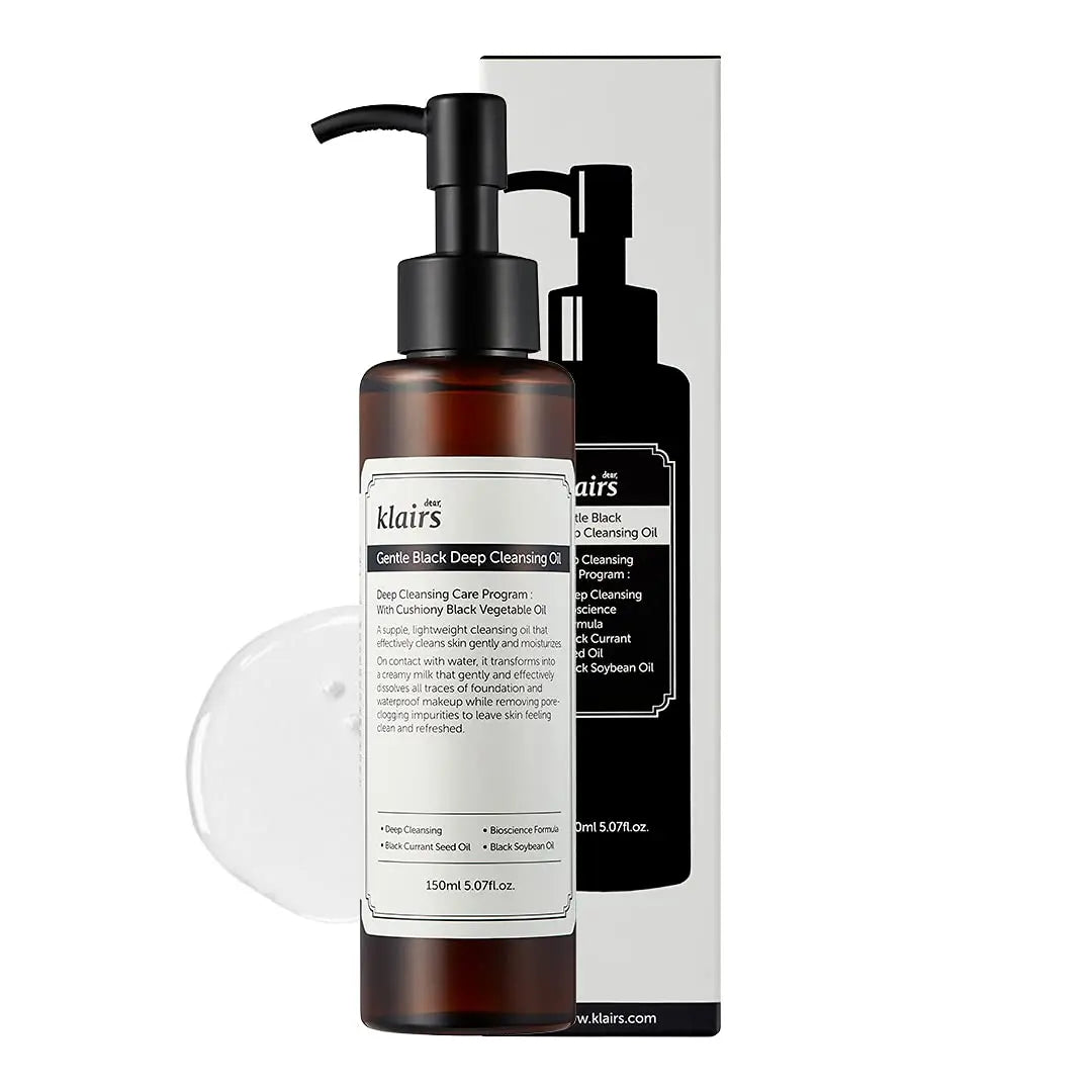KLAIRS | Gentle Black Deep Cleansing Oil - 150ml - PurMii