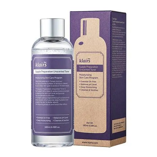 KLAIRS | Supple Preparation Unscented Toner - 180ml - PurMii