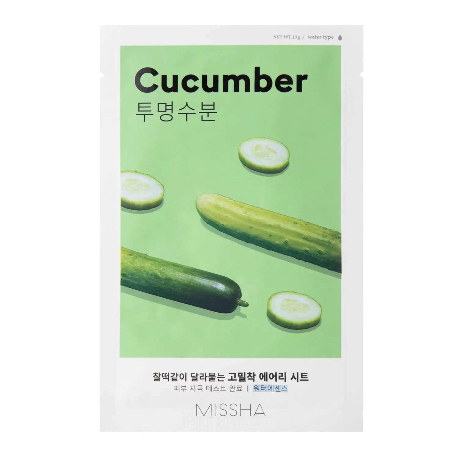 MISSHA | Airy Fit Sheet Mask - Cucumber - PurMii