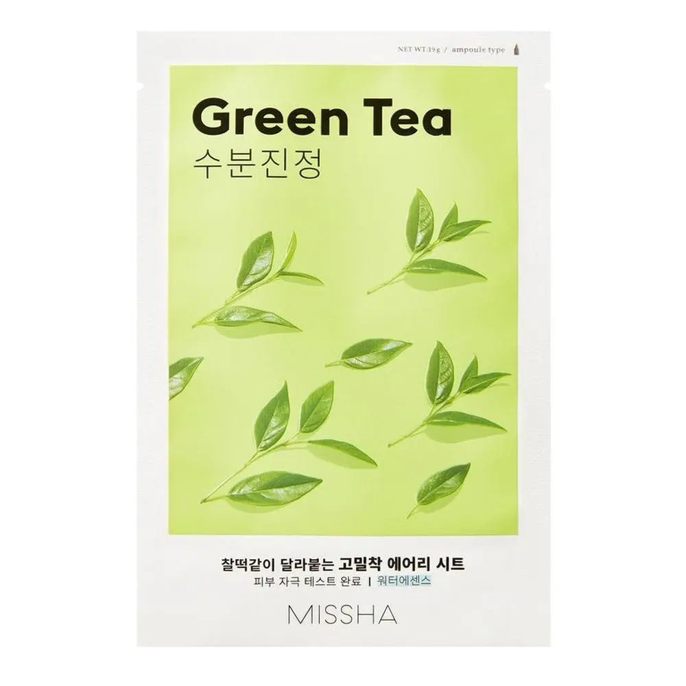 MISSHA | Airy Fit Sheet Mask - Green Tea - PurMii