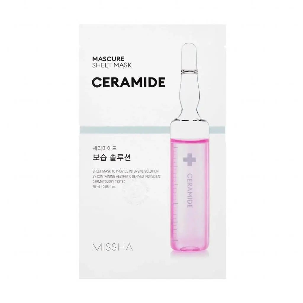 MISSHA| Mascure Sheet Mask Moisture Barrier - Ceramide - PurMii