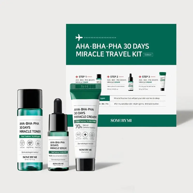 SOME BY MI | AHA BHA PHA 30 Days Miracle Travel Kit - PurMii