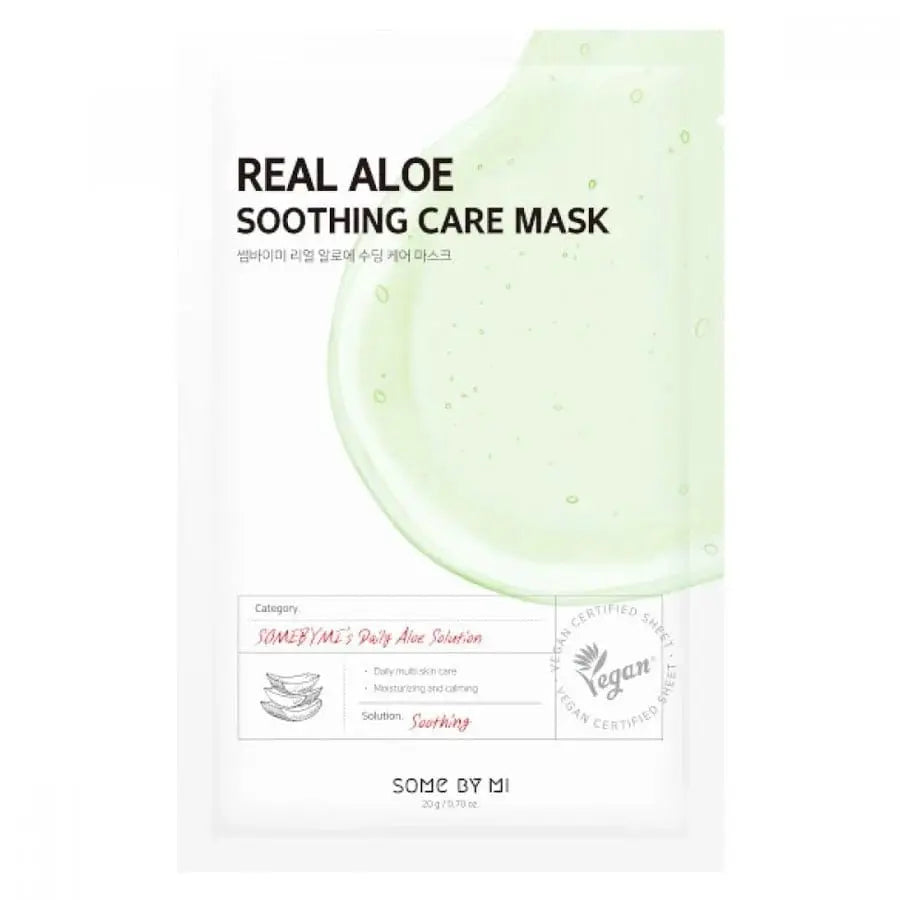 SOME BY MI | Real Aloe Soothing Care Mask - PurMii