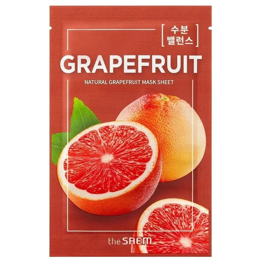 THE SAEM | Natural Grapefruit Mask Sheet - PurMii