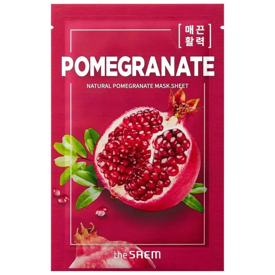 THE SAEM | Natural Pomegranate Mask Sheet - PurMii