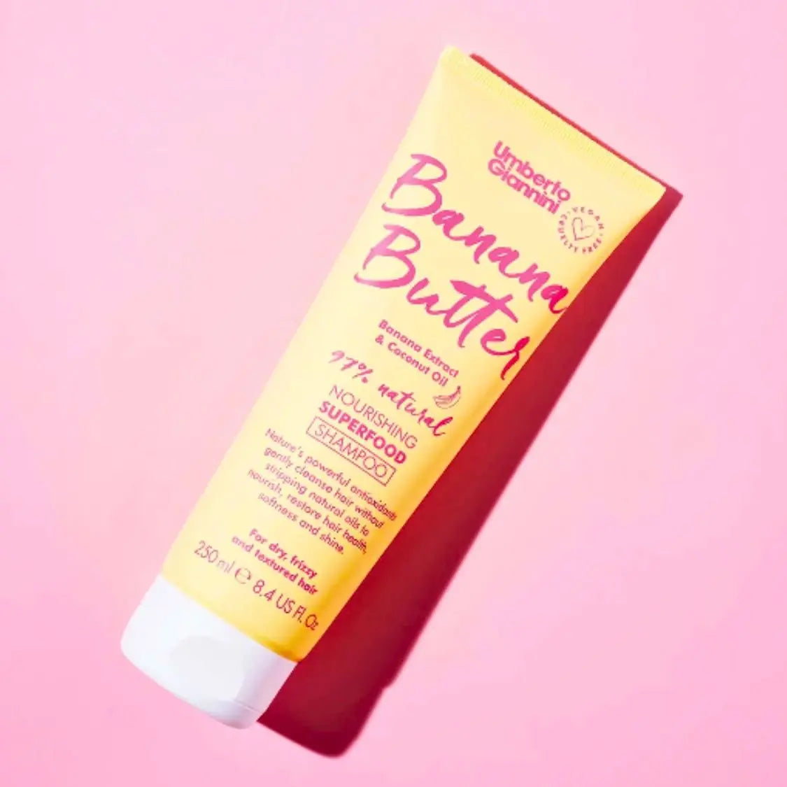 Umberto Giannini | Banana Butter Nourishing Superfood Shampoo - 250ml - PurMii