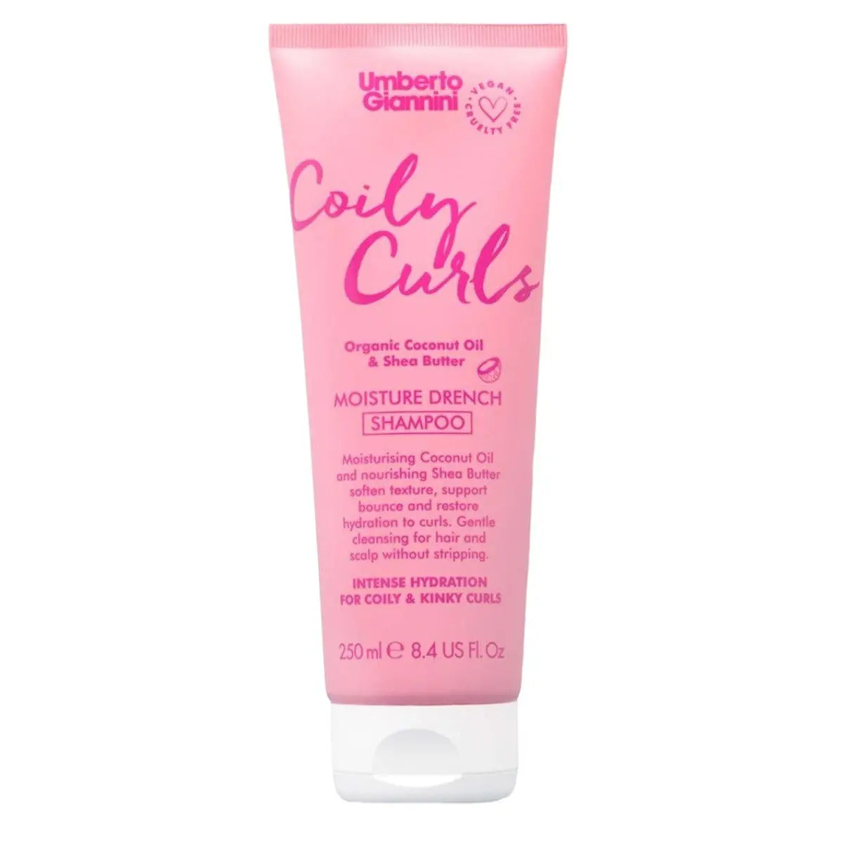 Umberto Giannini | Coily Curls Moisture Sulphate Free Shampoo - 250ml - PurMii