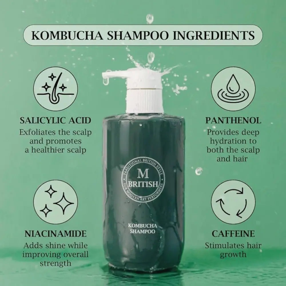 British M | Kombucha Shampoo - PurMii