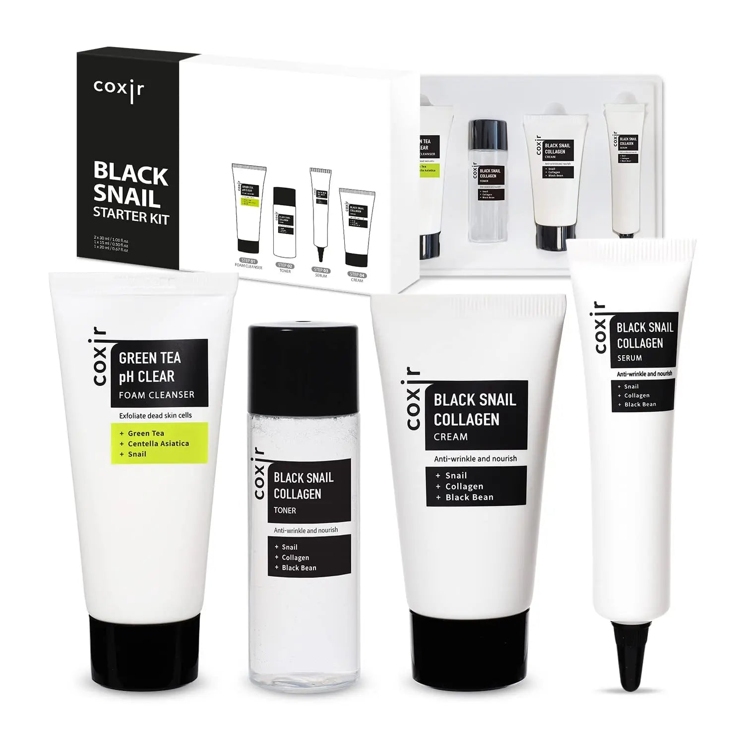 COXIR | Black Snail Starter Kit - PurMii