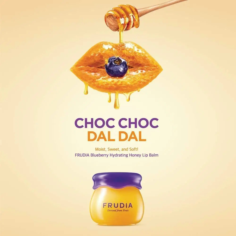 Frudia | Blueberry Hydrating Honey Lip Balm - 10 g - PurMii