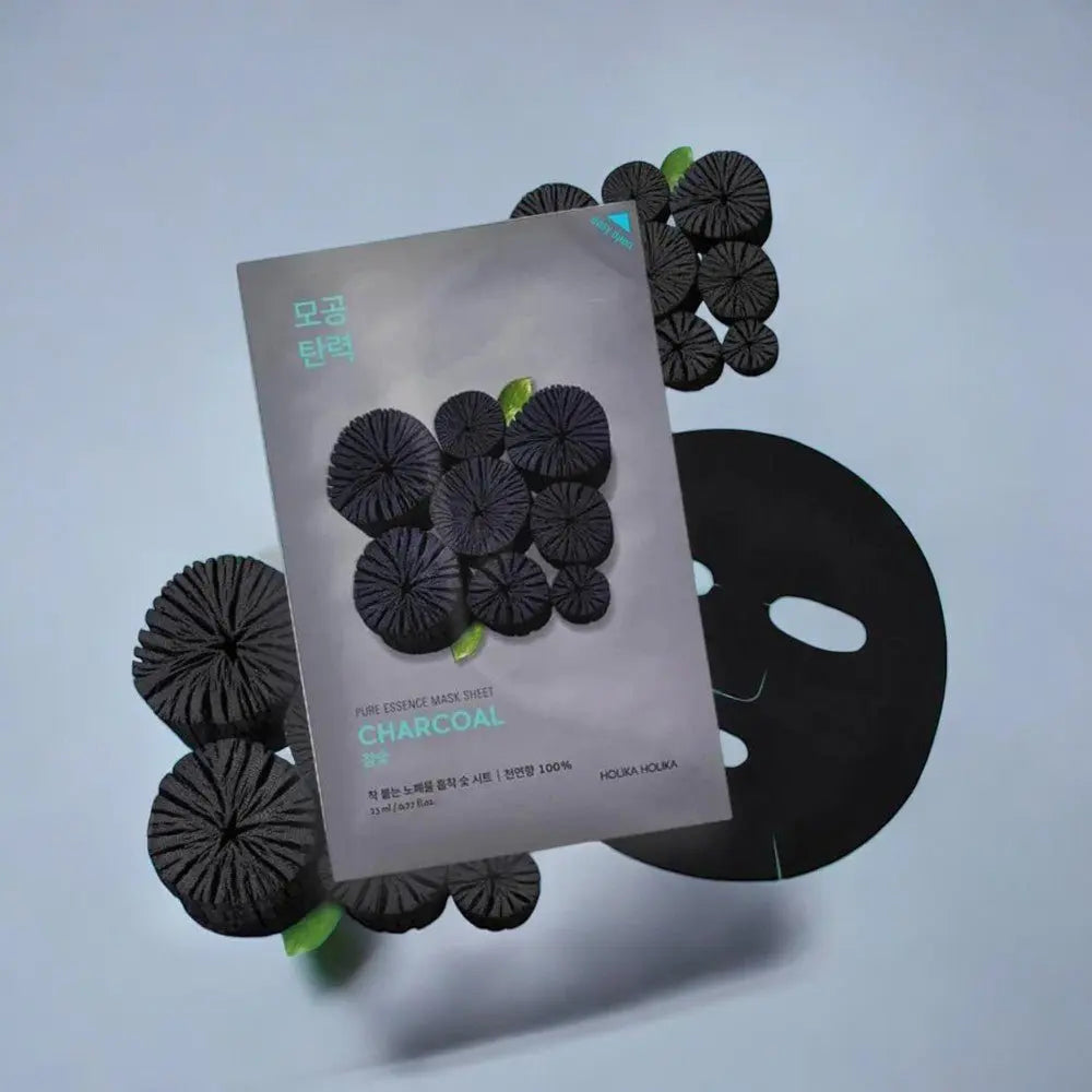 Holika Holika |  Pure Essence Mask Sheet - Charcoal - PurMii