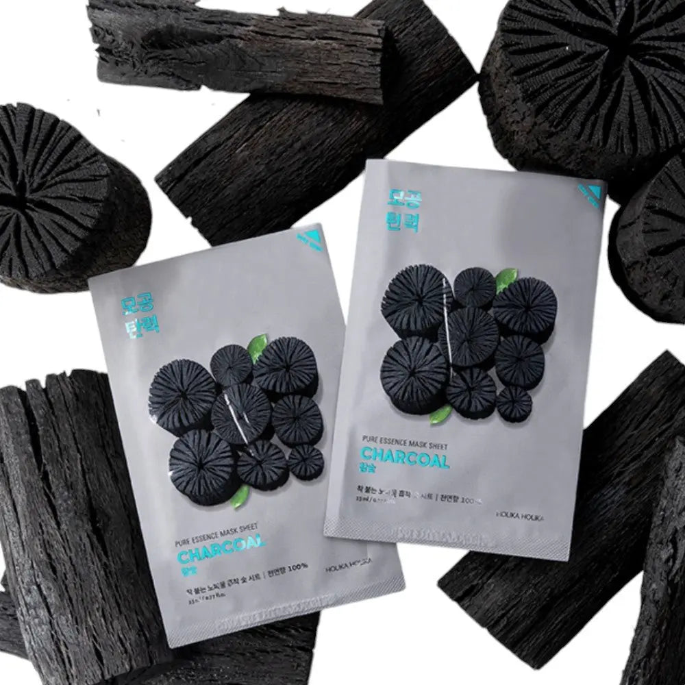 Holika Holika |  Pure Essence Mask Sheet - Charcoal - PurMii