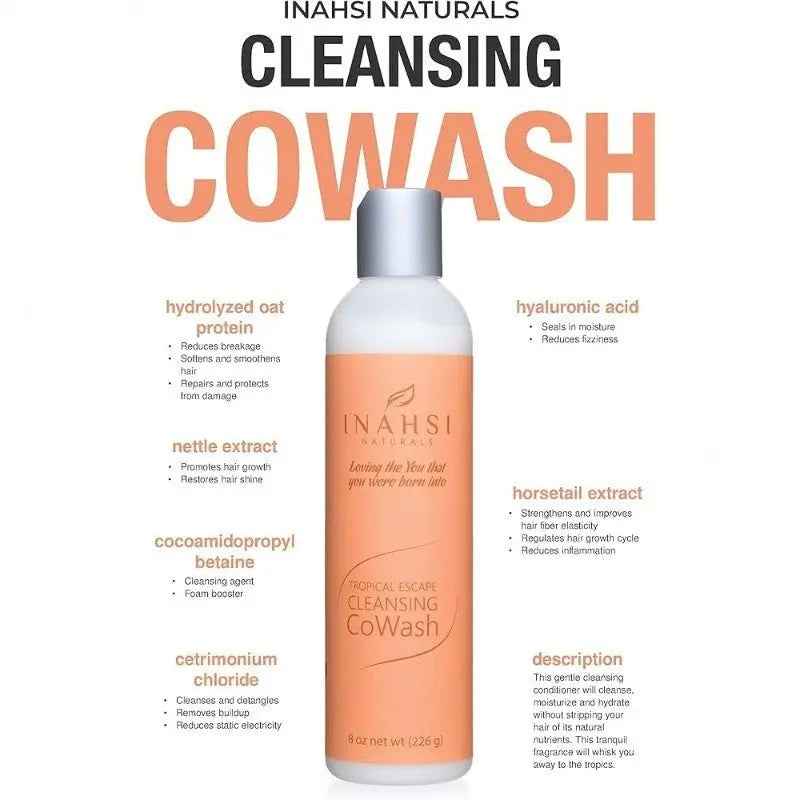 Inahsi Naturals | Tropical Escape Cleansing Cowash - PurMii