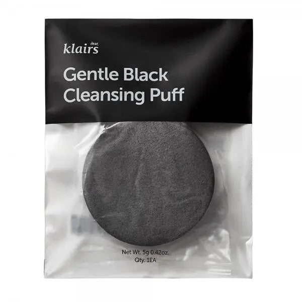 KLAIRS | Gentle Black Cleansing Puff - PurMii