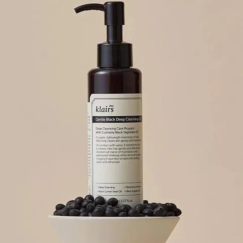KLAIRS | Gentle Black Deep Cleansing Oil - 150ml - PurMii