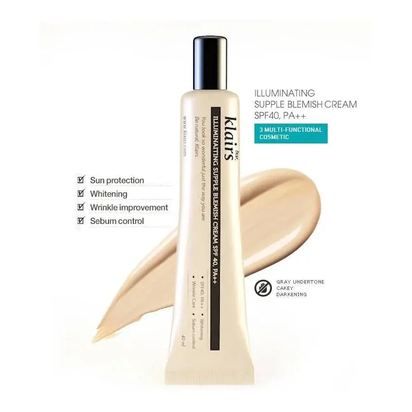 KLAIRS | Illuminating Supple Blemish Cream SPF40++ - PurMii