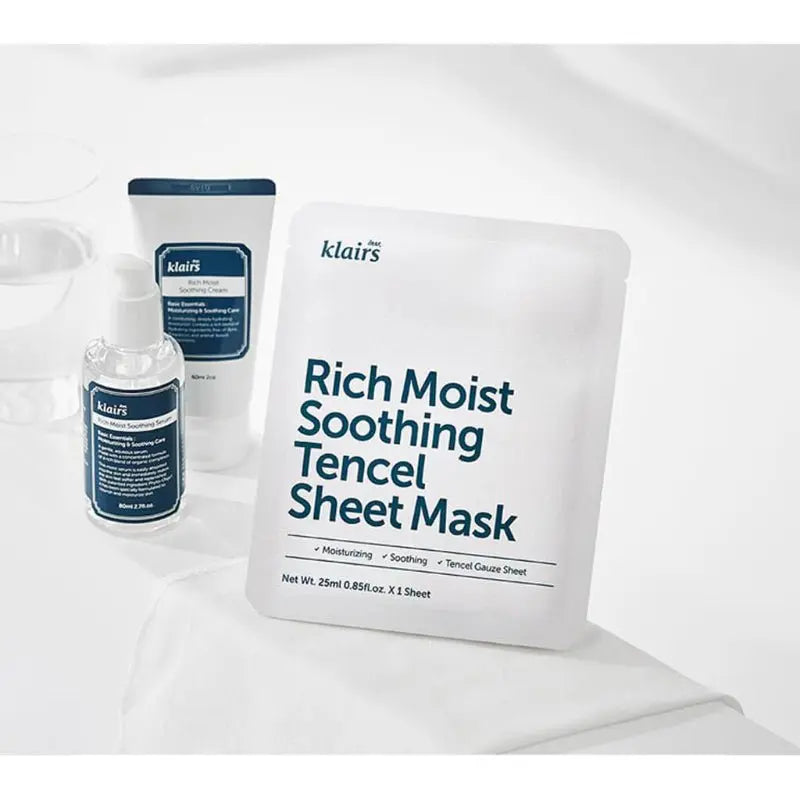 KLAIRS | Rich Moist Soothing Tencel Sheet Mask - PurMii