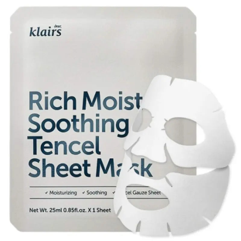 KLAIRS | Rich Moist Soothing Tencel Sheet Mask - PurMii