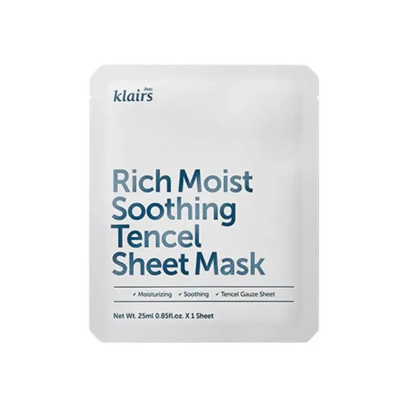 KLAIRS | Rich Moist Soothing Tencel Sheet Mask - PurMii