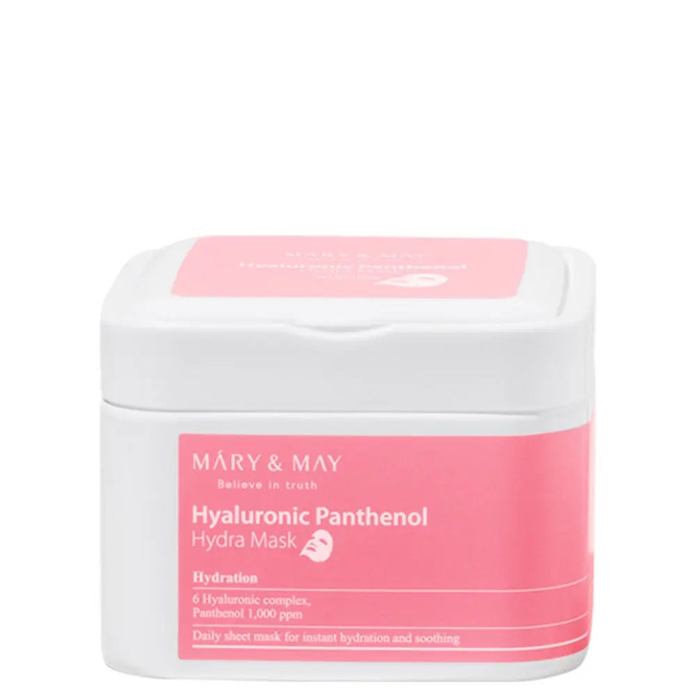 MARY & MAY | Hyaluronic Panthenol Hydra Mask - 30Stk. - PurMii