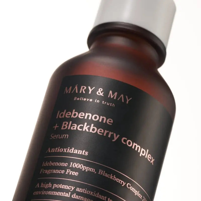 MARY & MAY | Idebenone + Blackberry Complex Serum - 30ml - PurMii
