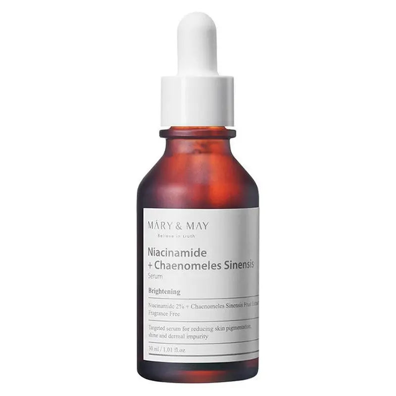 MARY & MAY | Niacinamide + Chaenomeles Sinensis Serum - 30ml - PurMii