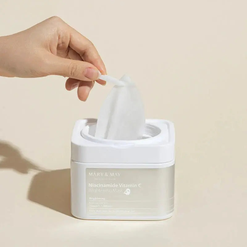 MARY & MAY | Niacinamide Vitamin C Brightening Mask - 30Stk. - PurMii