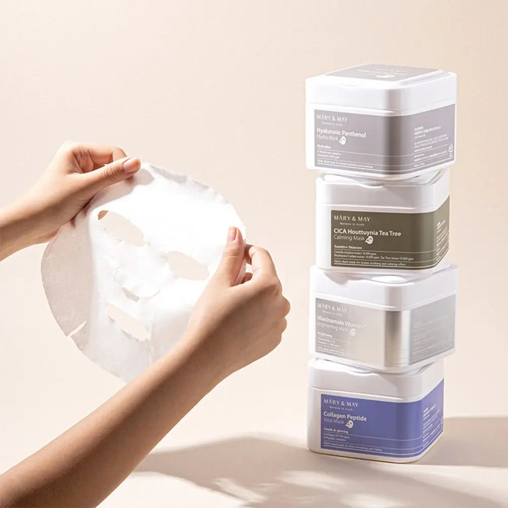 MARY & MAY | Niacinamide Vitamin C Brightening Mask - 30Stk. - PurMii