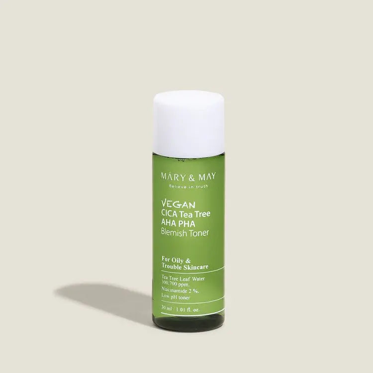 MARY & MAY | Vegan CICA Teatree Toner Special Set - PurMii