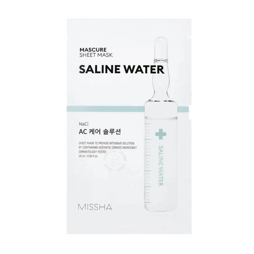 MISSHA | Mascure Sheet Mask AC Care Solution  - Saline Water - PurMii