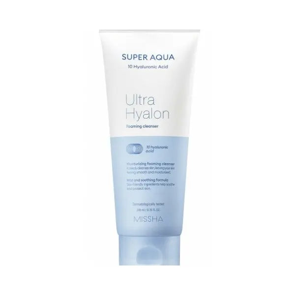 MISSHA | Super Aqua Ultra Hyalron Cleansing Foam - 200ml - PurMii