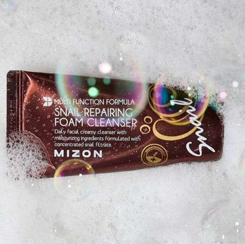 MIZON | Snail Repairing Foam Cleanser - 60ml - PurMii