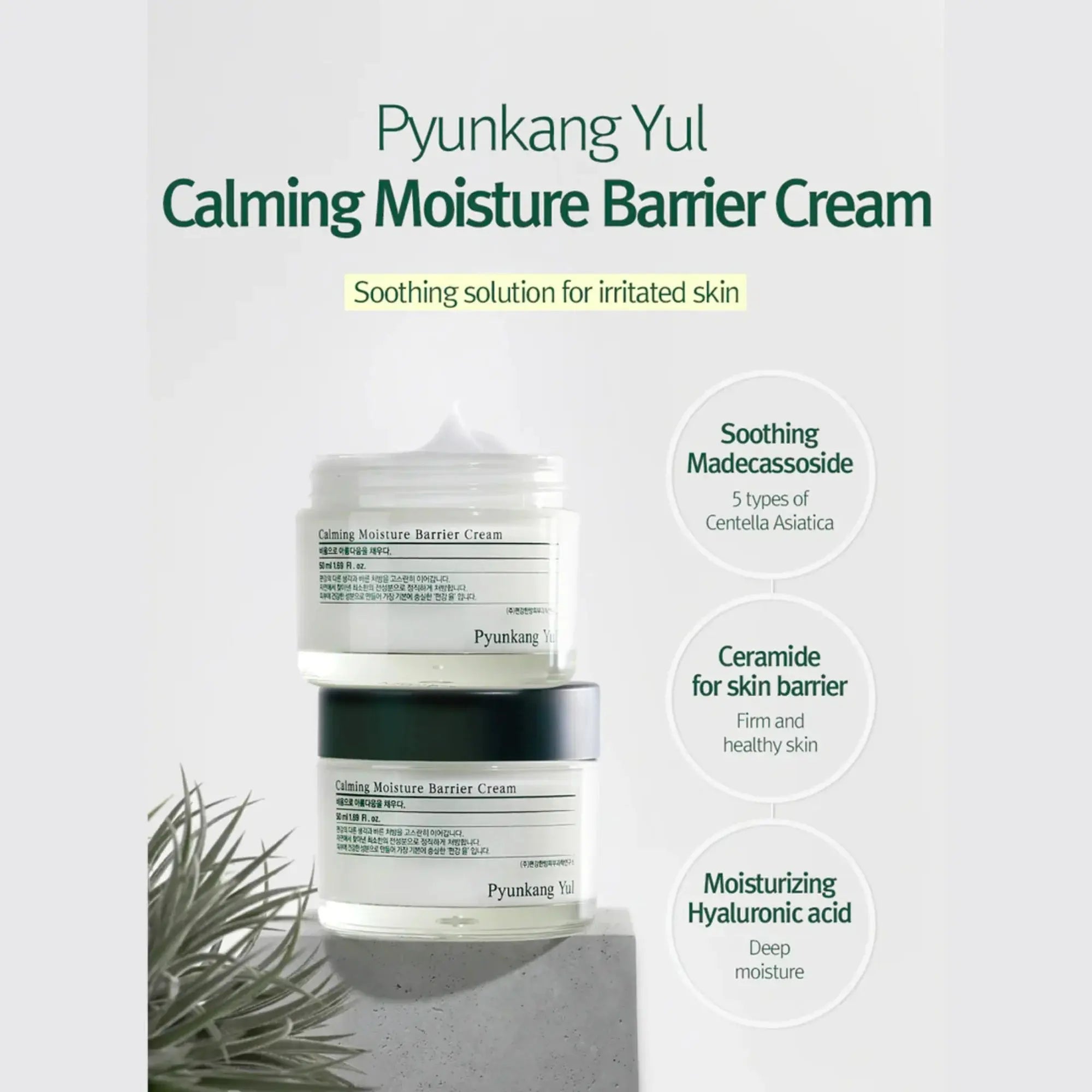 Pyunkang Yul | Calming Moisture Barrier Cream - 50ml - PurMii
