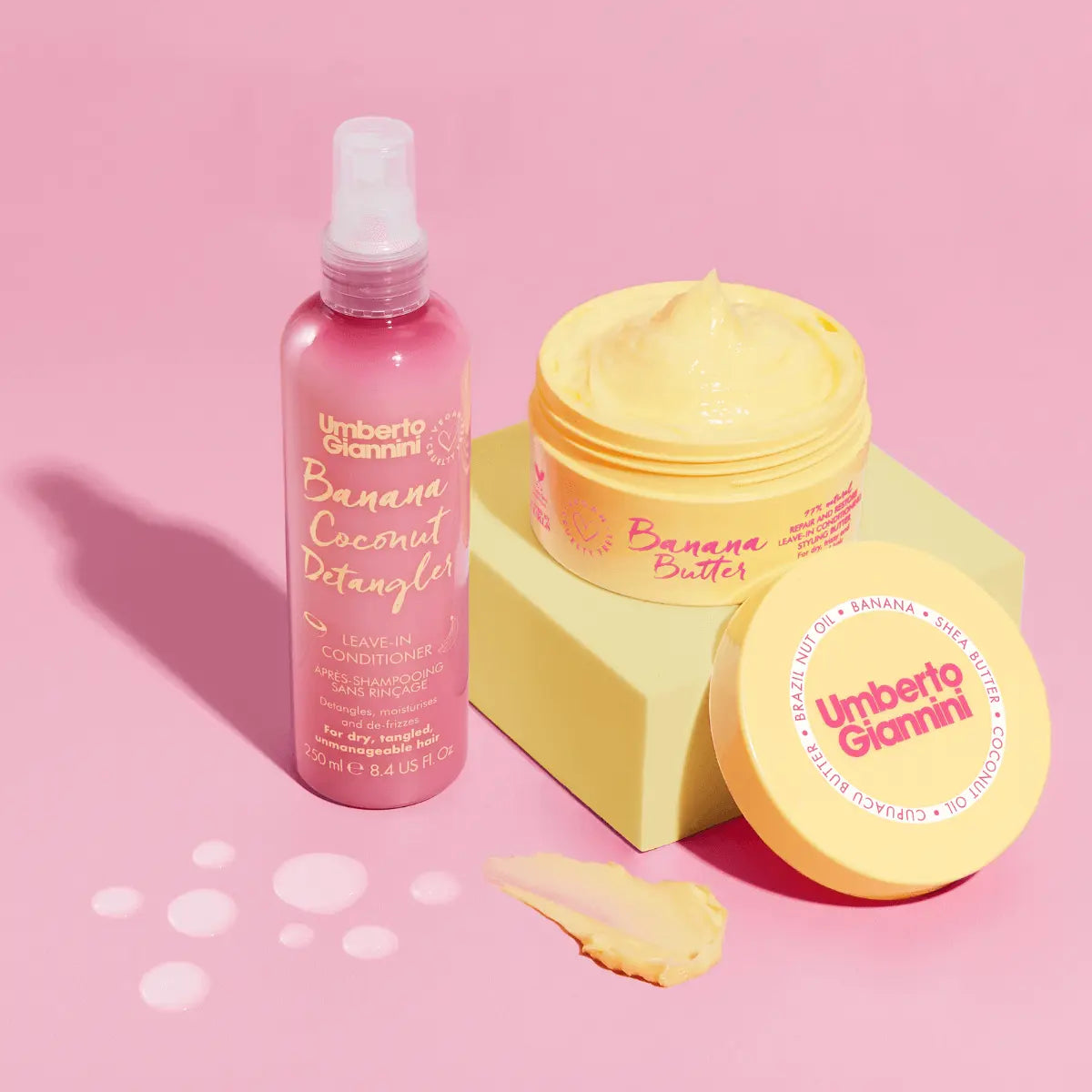 Umberto Giannini | Banana Coconut Detangler Leave-In - 250ml - PurMii