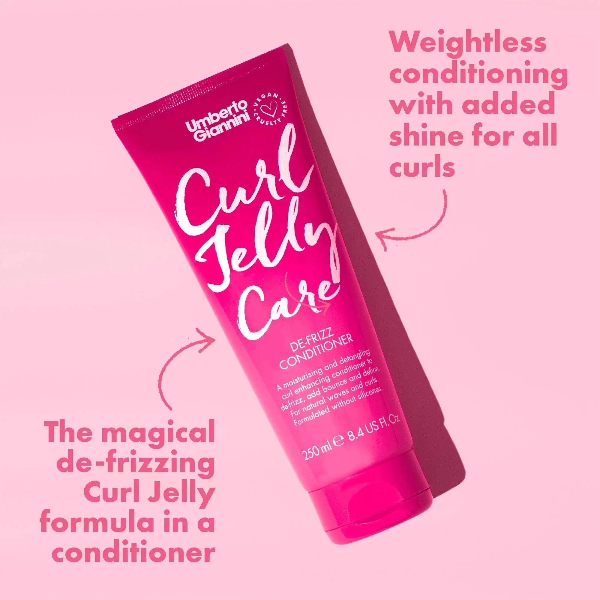 Umberto Giannini | Curl Jelly Care De-Frizz Conditioner - 250ml - PurMii